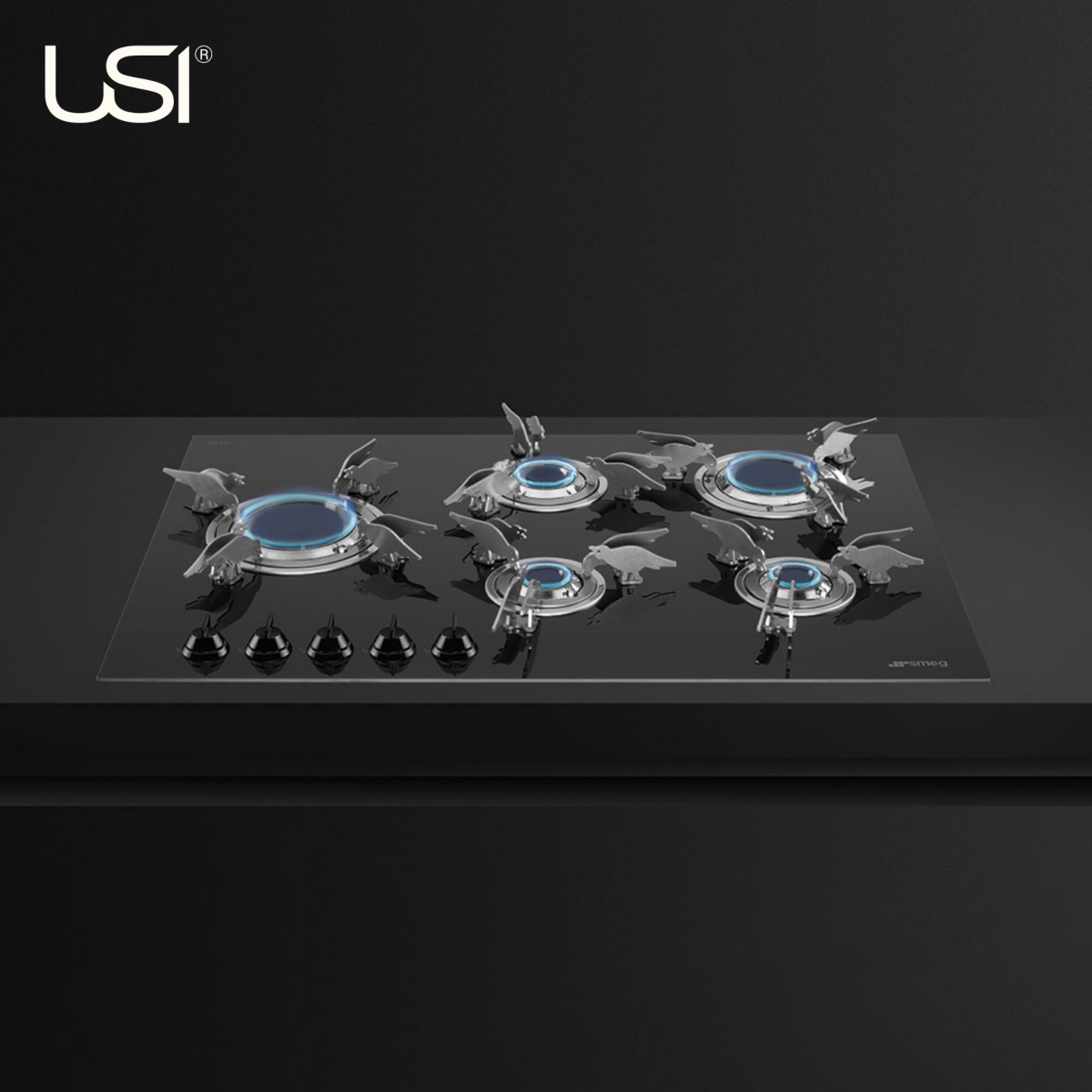 USI Bếp Ga Smeg BST Dolce Stil Novo Aesthetic