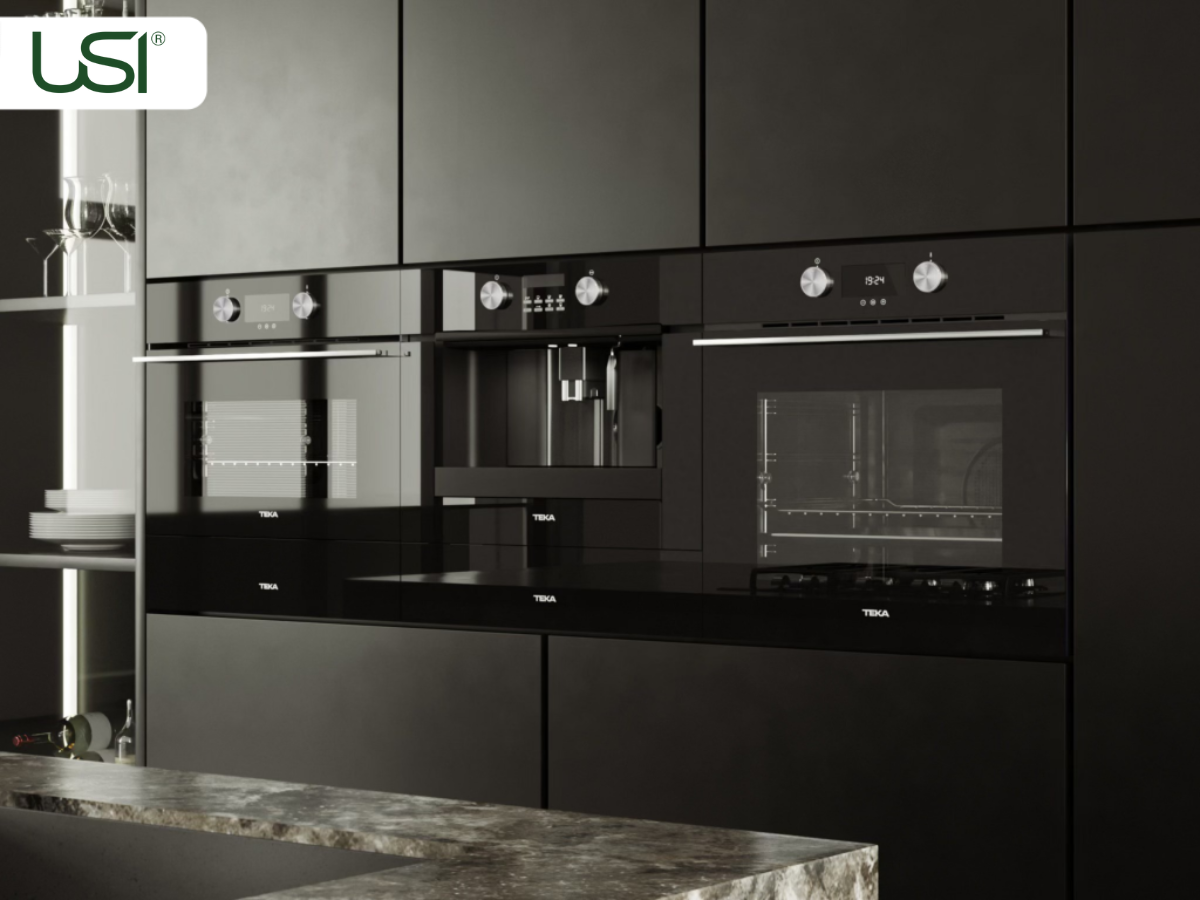 USI Lò Nướng Teka Màu Đen