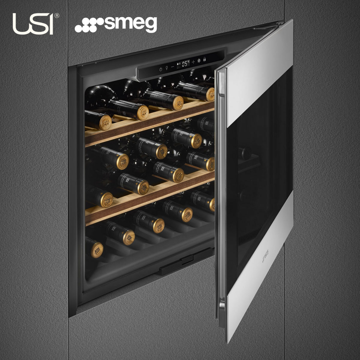 USI Tủ Rượu Âm Tủ Smeg