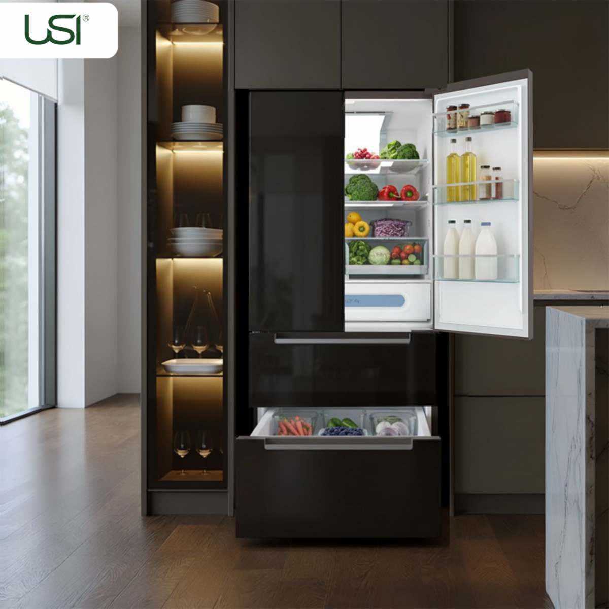 USI Tủ Lạnh Sang Trọng Chất Lượng
