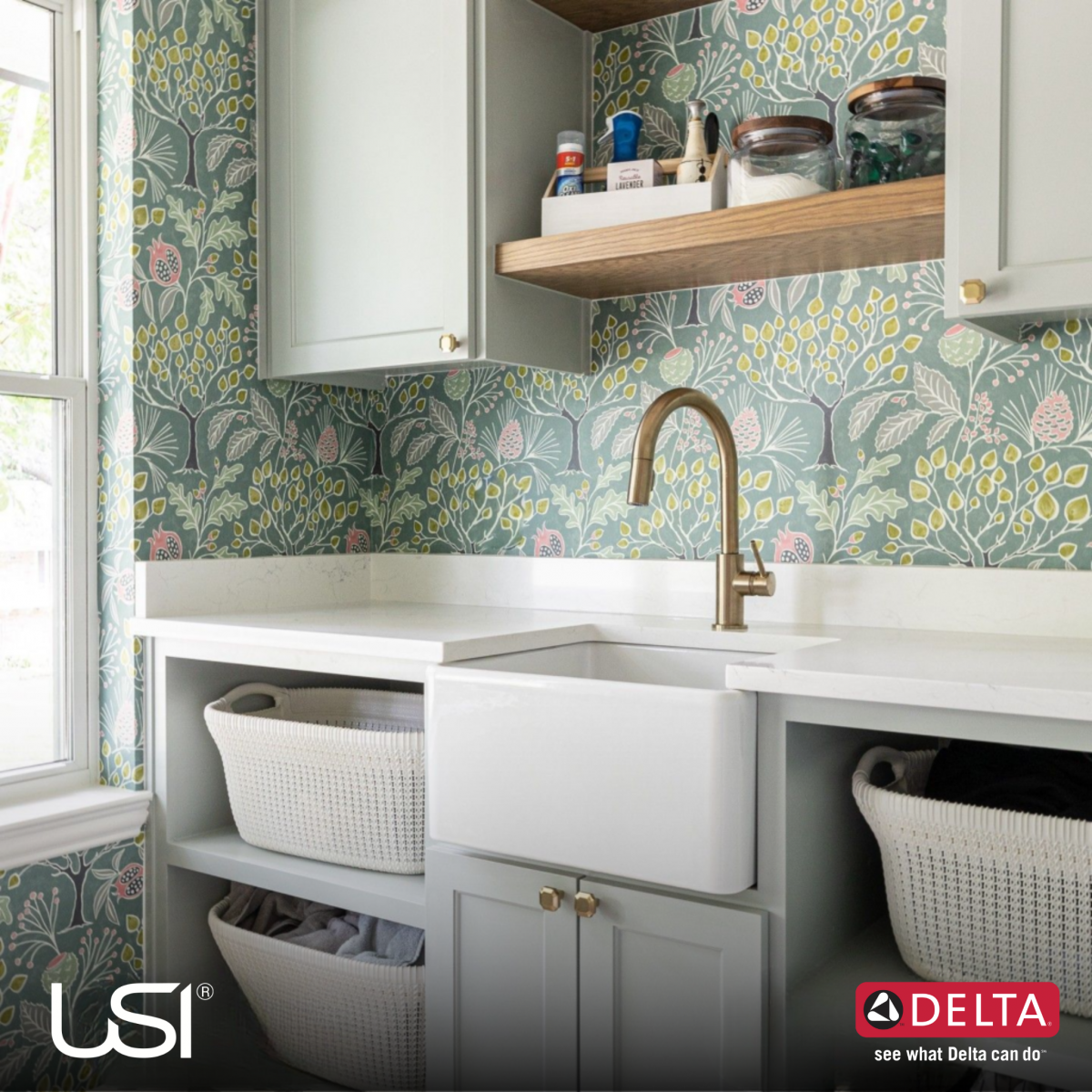 USI vòi bếp Delta 1 tay gạt