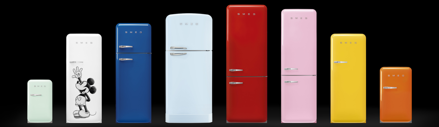 BST 50\\\'s Style - Tủ Lạnh SMEG