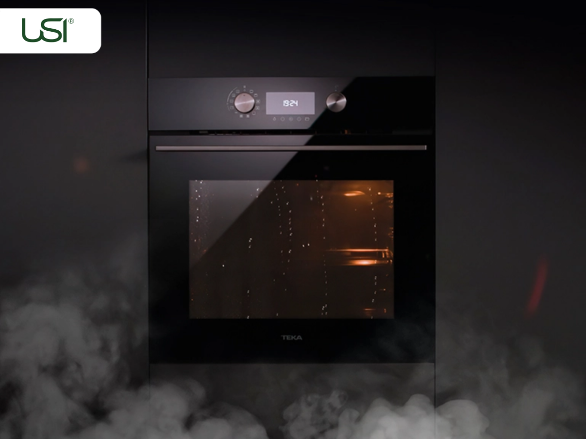 USI tại sao lò nướng bốc khói khi sử dụng