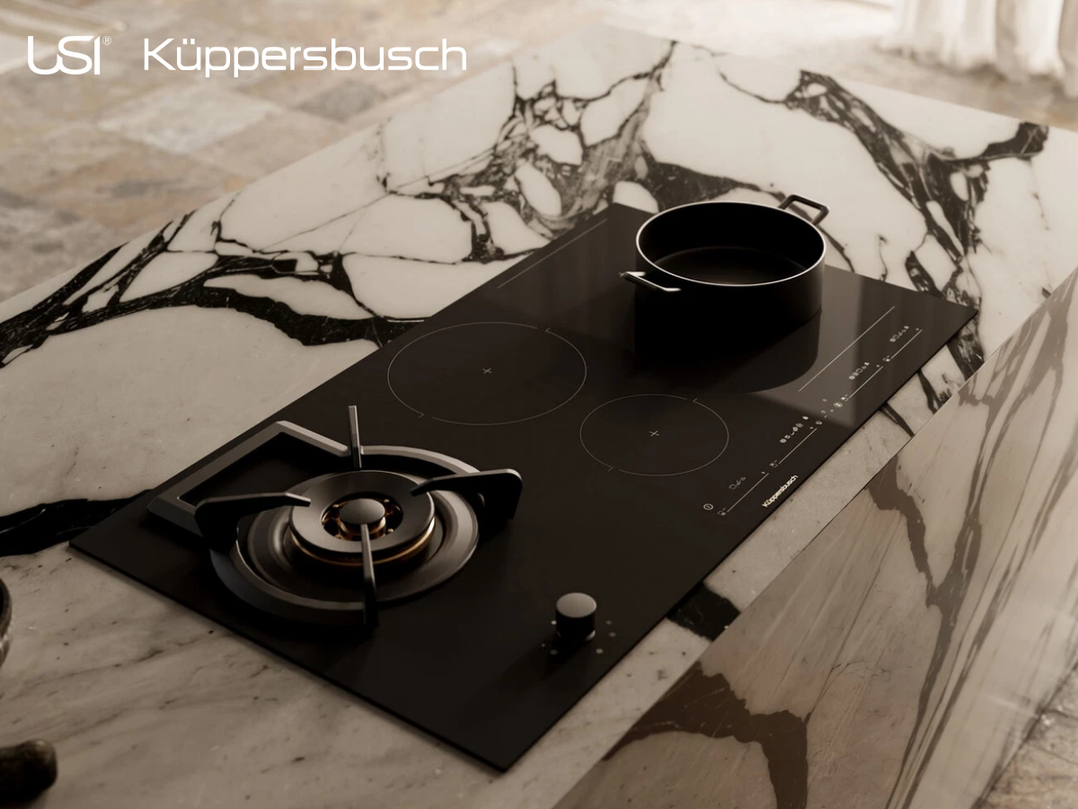 USI bếp tích hợp Kuppersbusch trong phòng bếp