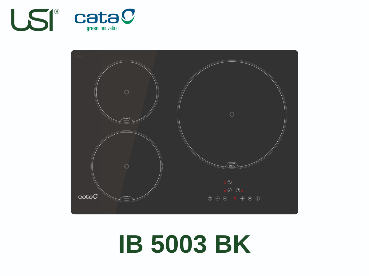USI bếp từ IB 5003 BK Cata