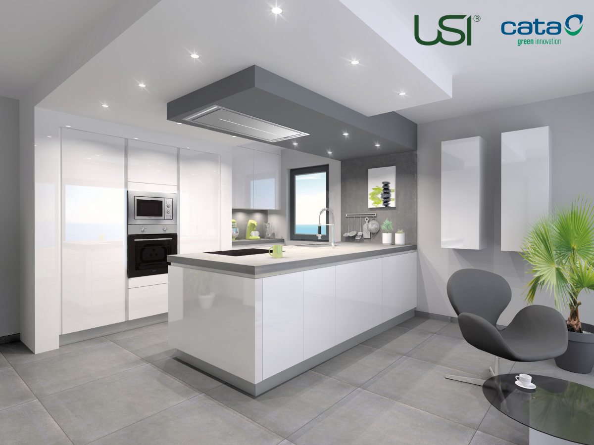 USI không gian bếp sang trọng Cata 