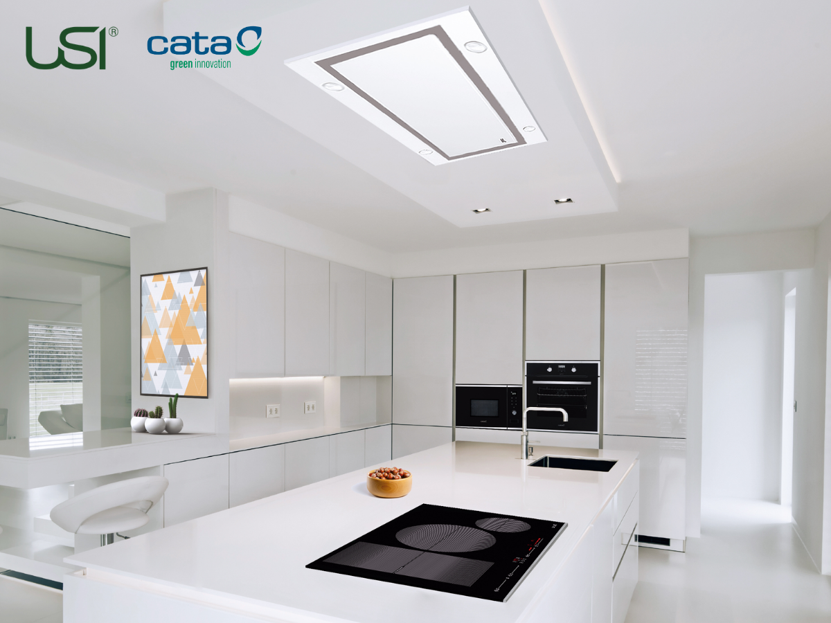 USI không gian bếp sang trọng với thiết bị bếp Cata