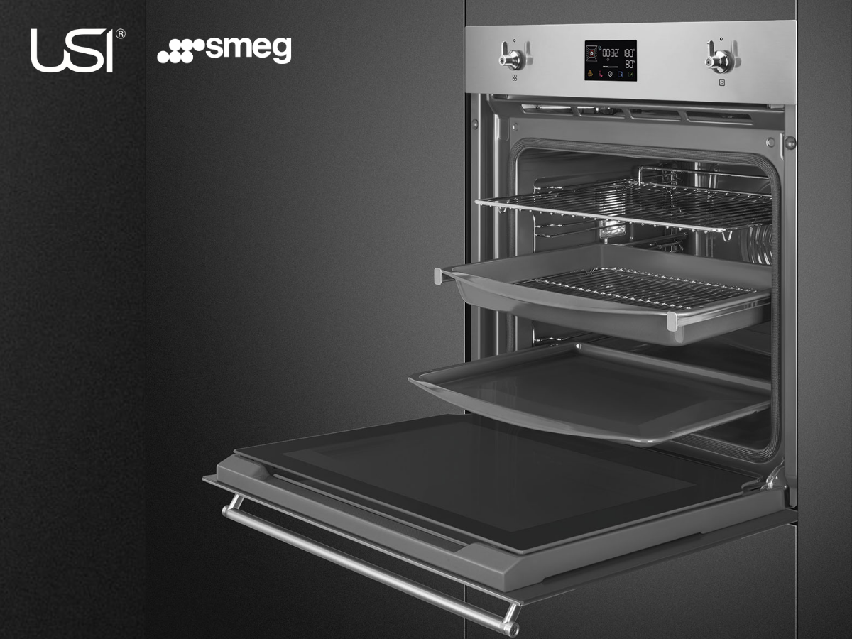 USI lò nướng Smeg cao cấp