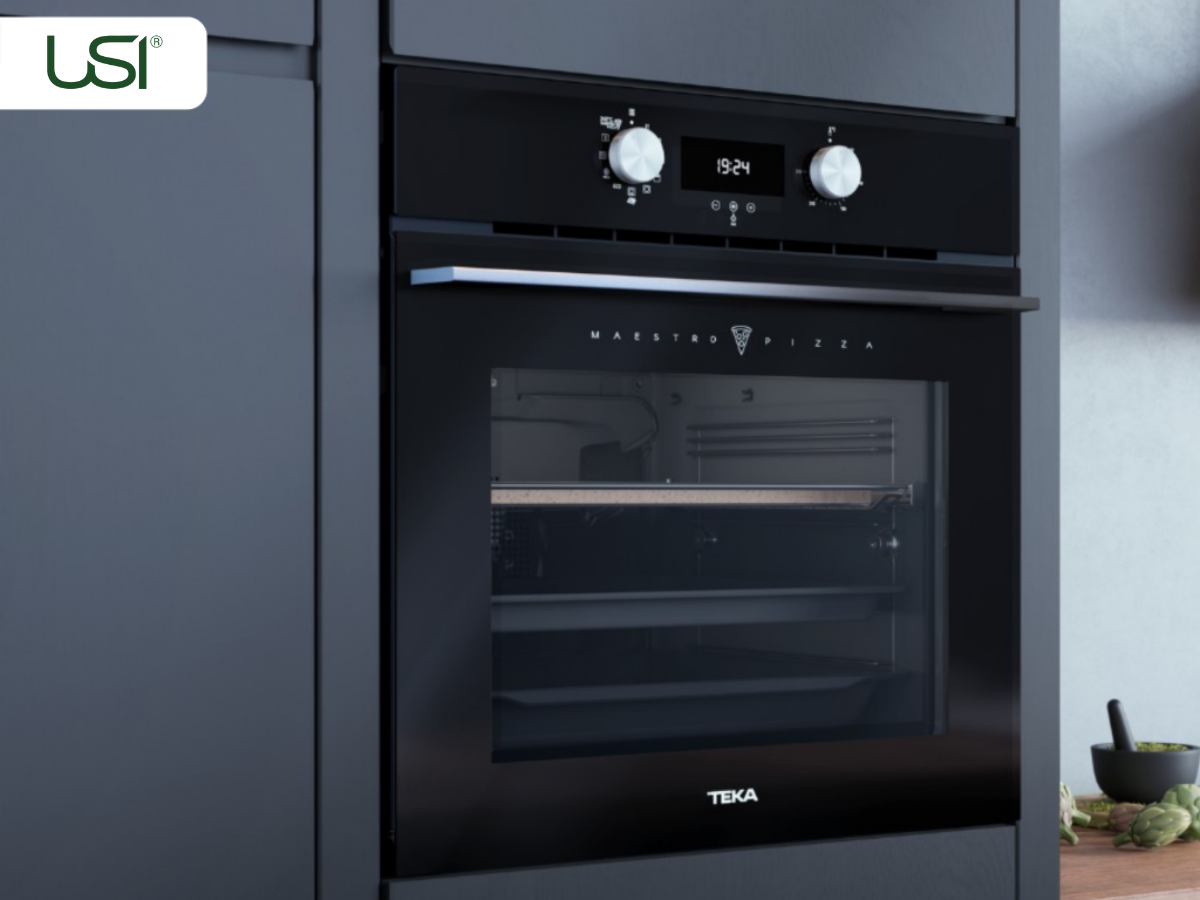 USI Lò Nướng Đối Lưu Teka Màu Đen