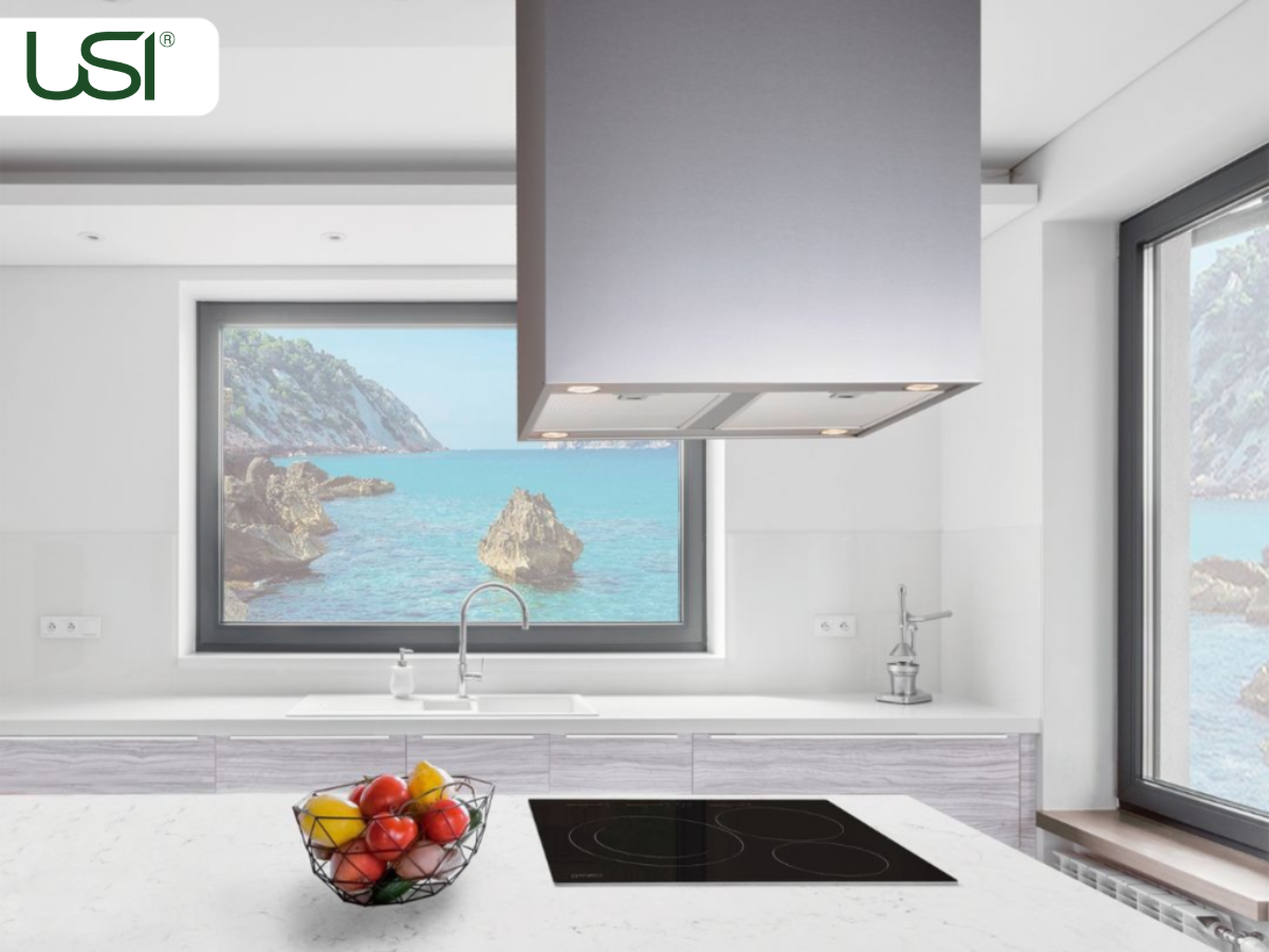 USI máy hút mùi đảo Cata