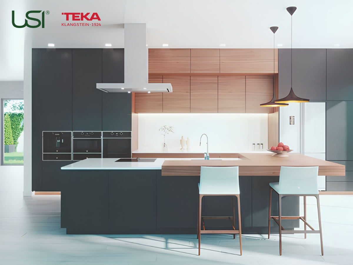 USI thiết bị bếp Teka cho không gian bếp hiện đại